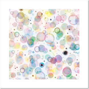 Pocket - Cosmic Bubbles Multicolored Posters and Art